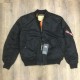 Alpha Industries Bomber MA-1 nero